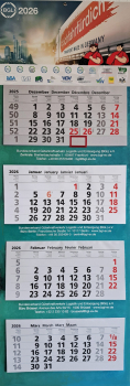 Brummi Wandkalender 2026