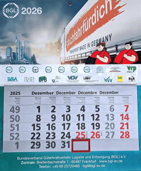 Preview: Brummi Wandkalender 2026