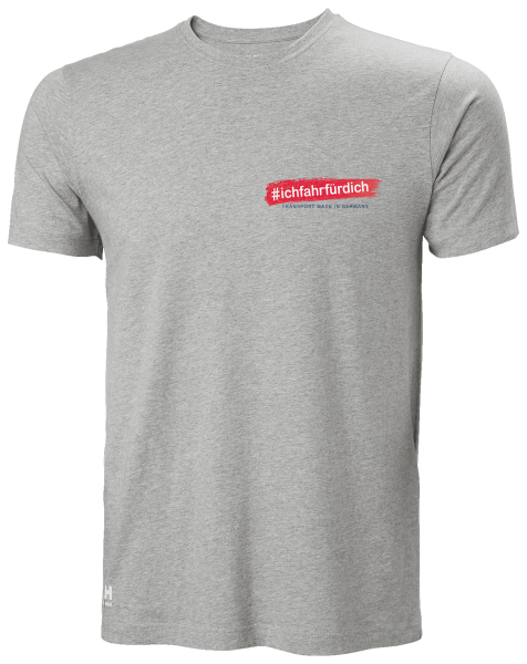 T-Shirt Classic - unisex - Grau meliert