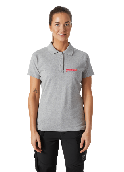 Poloshirt Classic Damen - Grau