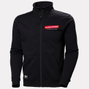Sweatshirt mit Reißverschluss - unisex - Schwarz